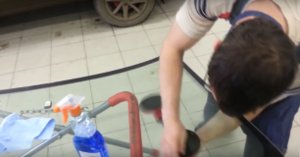 Замена переднего стекла